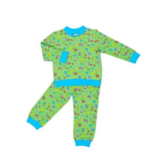 Зеленная детская пижама Трифена - Фабрика детской одежды Трифена