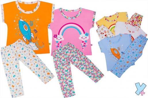 Пижама детская кулир - Производитель детской трикотажной одежды ОйлТекс