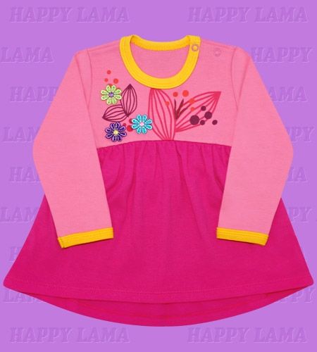 Платье детское Happy Lama - Трикотажная фабрика детской одежды HAPPYLAMA-OPT