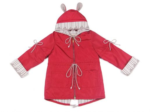 Детский красный плащ Жаккард - Фабрика детской вязаной одежды TM GAKKARD (Жаккард)