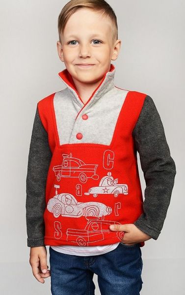 Толстовка детская для мальчика - Производитель детской одежды из флиса ПандаБум