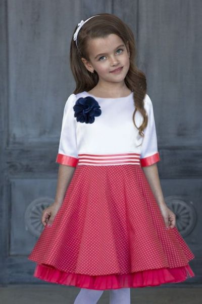 Детское пышное платье DESALU - Фабрика детской одежды Салют