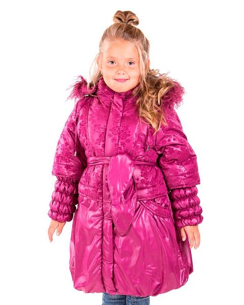 Зимнее детское пальто с поясом Pikolino - Производитель детской одежды Pikolino