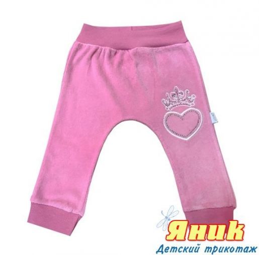 Розовые штаны на новорожденного Яник - Фабрика детской одежды Яник