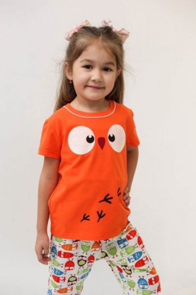 Детская пижама Сова Белотон - Трикотажная фабрика Исток