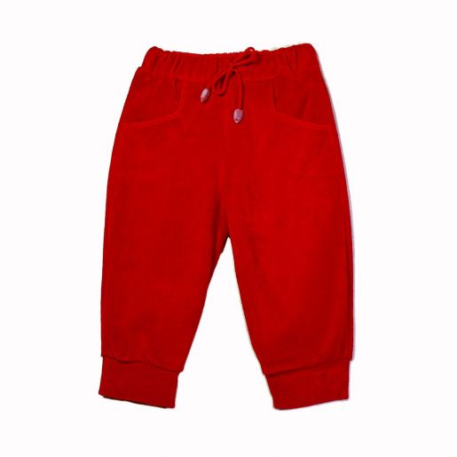 Красные ясельные штаны Три ползунка - Фабрика детской одежды Три ползунка