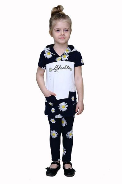 Летний детский костюм на девочку Славита - Фабрика детской одежды Славита