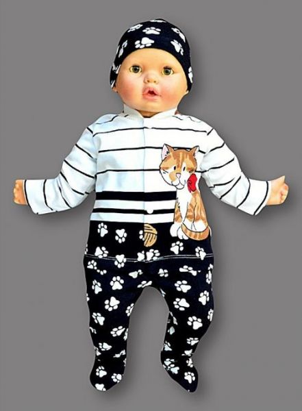 Комплект на новорожденного с киской Elika-baby - Фабрика одежды для новорожденных Elika-baby