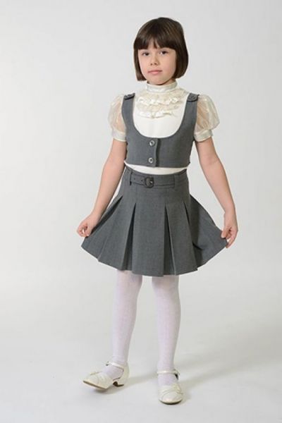 Детская школьная юбочка - Производитель детской одежды Мисс Лили