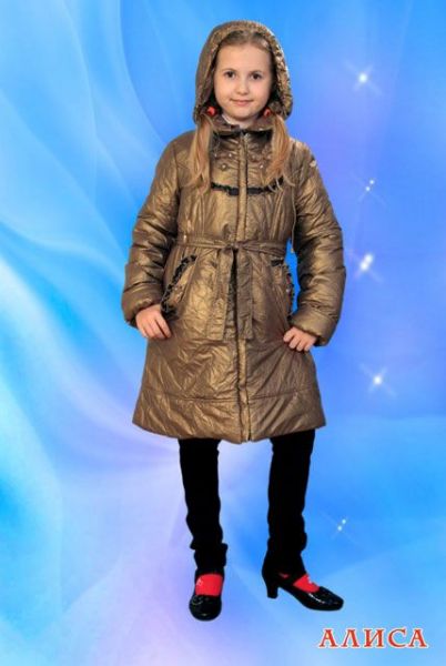 Детское пальто демисезонное "Алиса" - Фабрика школьной формы Мода Люкс