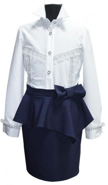 Школьная блуза "Алонсо" - Фабрика школьной формы Мода Люкс