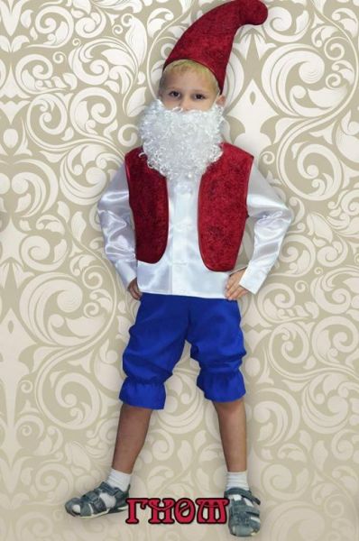 Детский карнавальный костюм "Гномик" - Фабрика школьной формы Мода Люкс