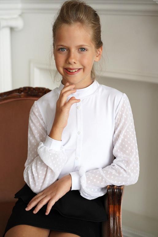 Блузка из высококачественного трикотажа - Производитель детской одежды Маттиэль