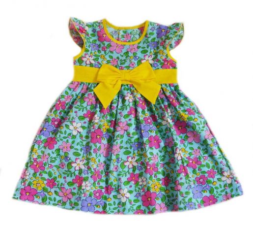 Детское платье в цветочек Чупинет - Фабрика детской одежды Чупинет