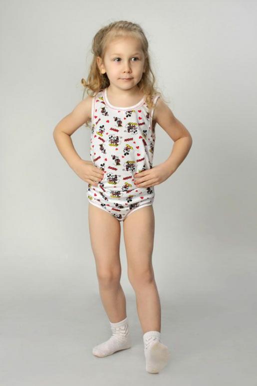 Комплект нижнего белья на девочку - Фабрика детского трикотажа Интерлок