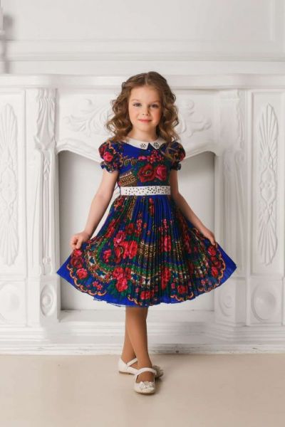 Детское дизайнерское платье - Фабрика одежды для девочек Мари Текс