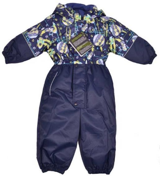 Комбинезон детский комбинированный Космос утепленный - Производитель детской верхней одежды Bibon