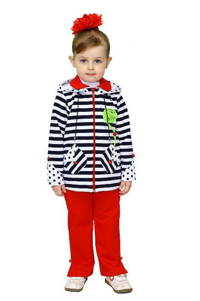 Полосатый детский костюм Славита - Фабрика детской одежды Славита