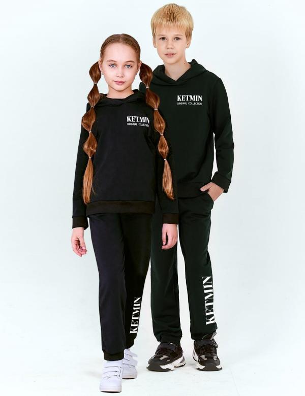 Костюм спортивный KETMIN ORIGINAL COLLECTION цв.Чёрный -  «Производитель детской одежды Ketmin»