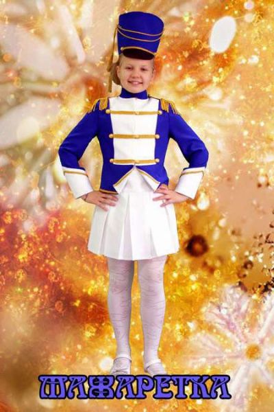 Детский карнавальный костюм "Мажоретка" - Фабрика школьной формы Мода Люкс