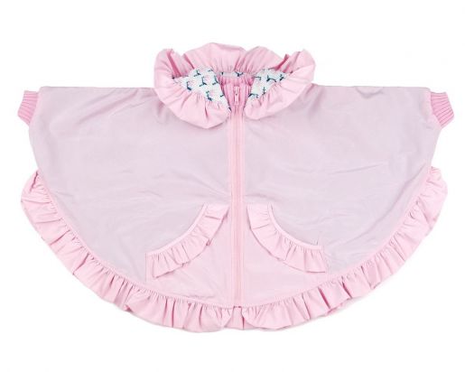 Детский розовый плащ Жаккард - Фабрика детской вязаной одежды TM GAKKARD (Жаккард)
