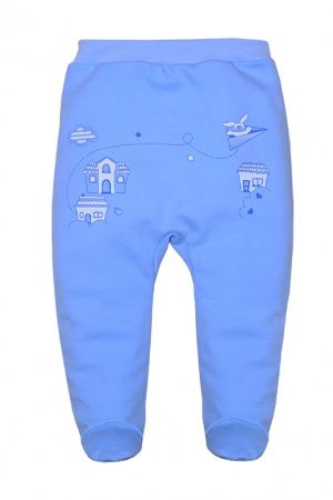 Голубые ползунки на новорожденного Ярко - Фабрика детской одежды Ярко