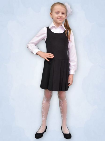 Школьный сарафан "Бэтти" - Фабрика школьной формы Мода Люкс