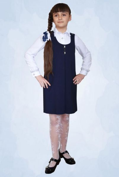 Школьный сарафан "Марсель" - Фабрика школьной формы Мода Люкс