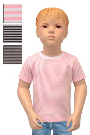 Розовая ясельная футболка Ярко - Фабрика детской одежды Ярко