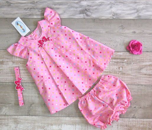 Розовый комплект ясельный Чупинет - Фабрика детской одежды Чупинет