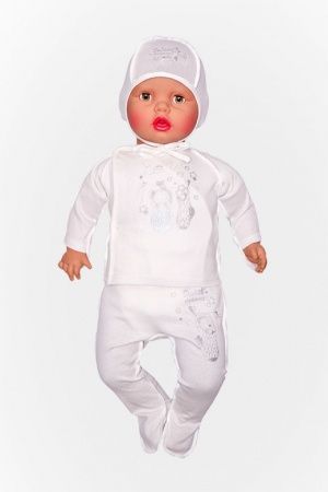 Нарядная распашонка на новорожденного Ярко - Фабрика детской одежды Ярко