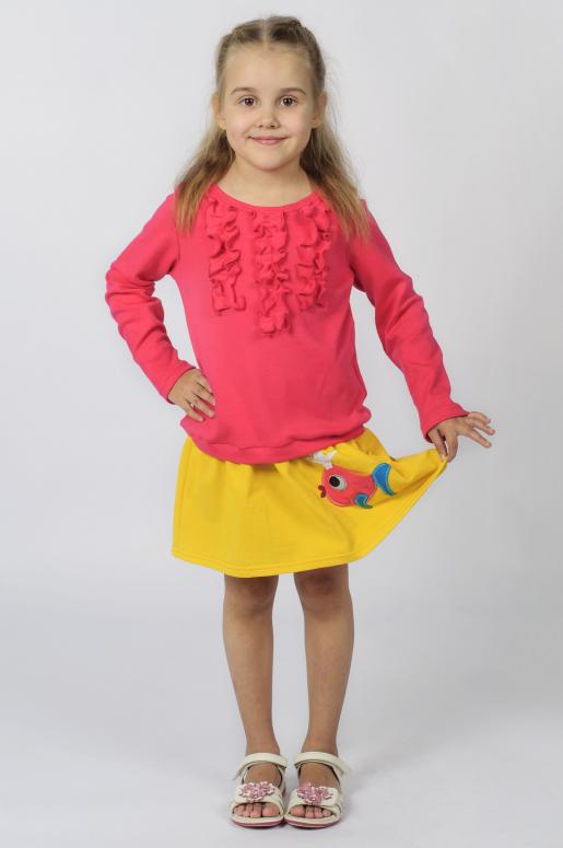 Кофта FairyTale персиковая - Производитель детской одежды Emily Rise