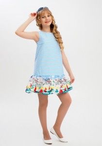 Платье детское летнее Ladetto - Производитель детской одежды Ladetto