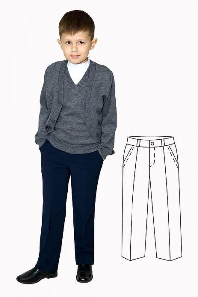 Детские школьные брюки на мальчика Славита - Фабрика детской одежды Славита