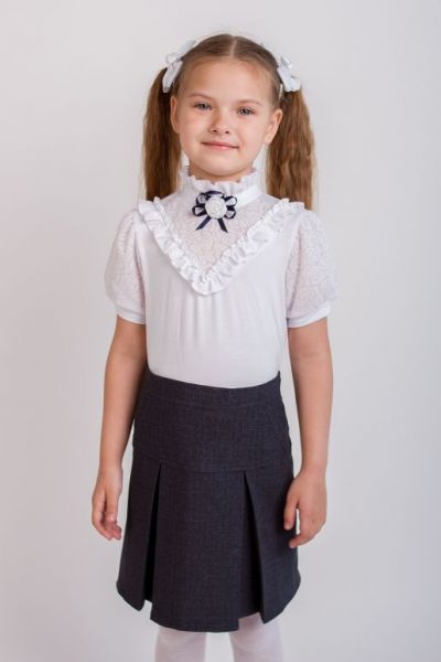 Школьная блузка Аннушка Колибри KIDS - Фабрика детской одежды Колибри KIDS