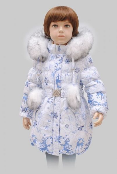 Зимнее пальто для девочек Rusland - Производитель детской верхней одежды Rusland