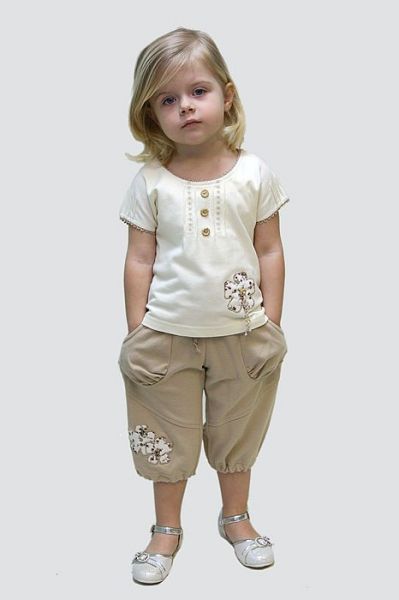 Летний детский костюм на девочку Славита - Фабрика детской одежды Славита