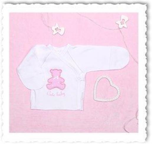 Распашонка розовая Puzziki - Производитель детской одежды Puzziki