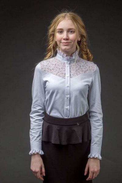 Детская школьная блузка - Фабрика одежды для девочек Мари Текс