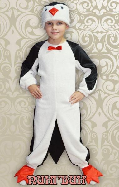 Детский карнавальный костюм "Пингвин" - Фабрика школьной формы Мода Люкс
