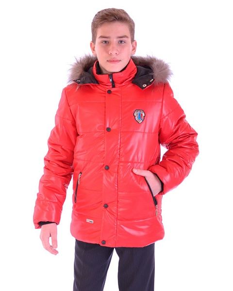 Детская красная куртка зима Pikolino - Производитель детской одежды Pikolino