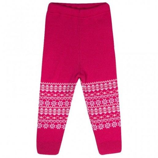 Вязанные детские штаны для девочки Уси-Пуси - Производитель детского вязаного трикотажа Уси-Пуси