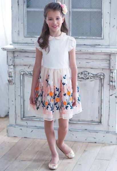 Платье для девочки цветы Карамелли - Фабрика детской одежды Карамелли