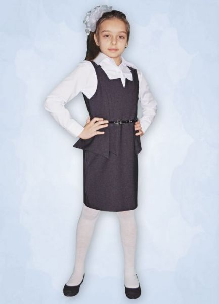 Школьный сарафан "Лэрри" - Фабрика школьной формы Мода Люкс