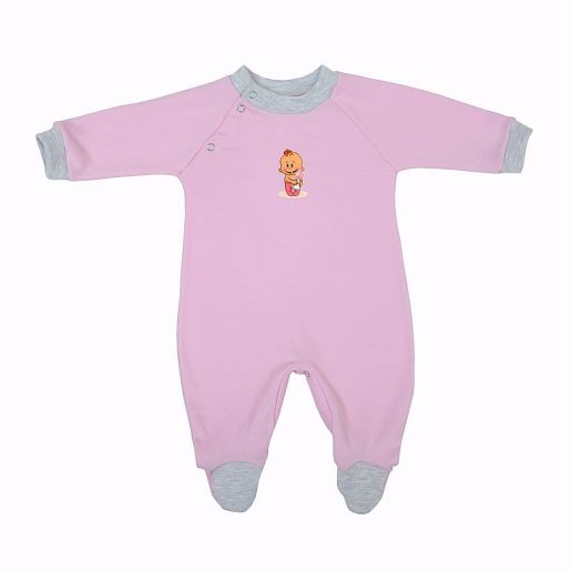 Комбинезон ясельный с аппликацией BABY MODA - Фабрика одежды для новорожденных Бэби Мода
