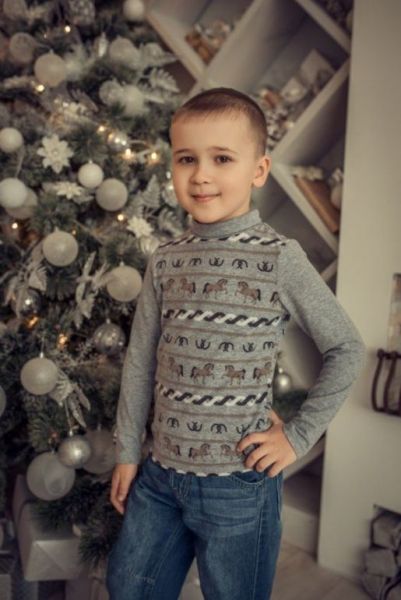 Детский свитер на мальчика Белотон - Трикотажная фабрика Исток