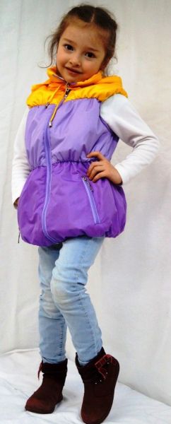 Детский жилет на девочку - Производитель детской одежды Радуга одежды