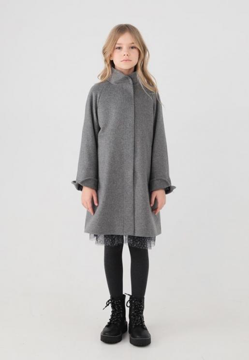 Детское серое пальто Mamma Mila - Производитель детского пальто Mamma Mila