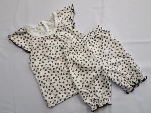 Пижама для девочки Рюши - Текстильная фабрика Сонька