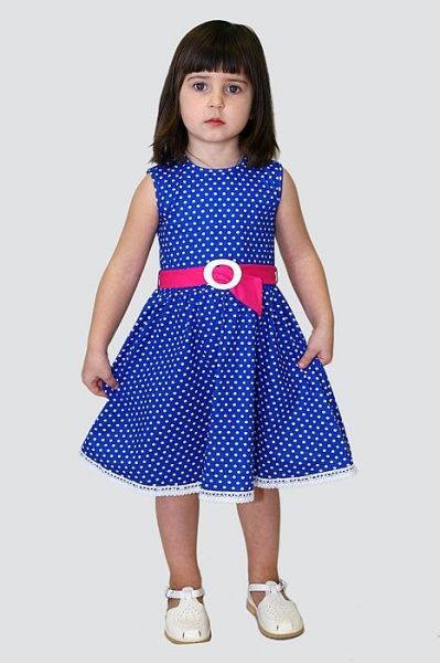 Детское платье в горошек Славита - Фабрика детской одежды Славита